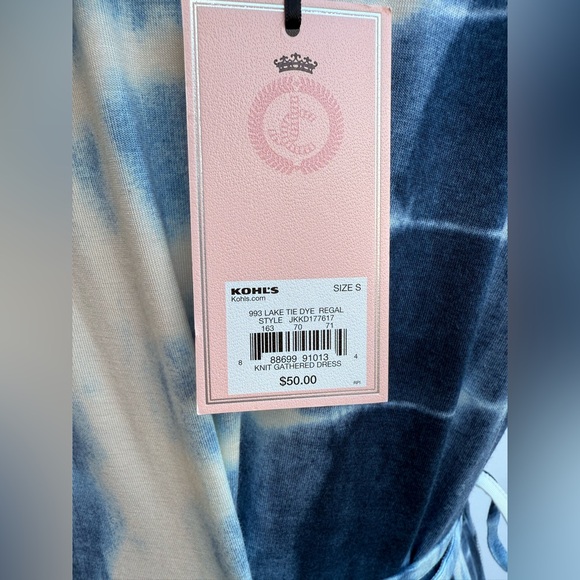Juicy Couture Tie-Dyed Knit Gathered Dress - Picture 15 of 15